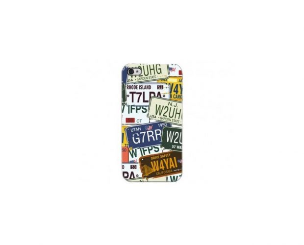 Cover Car Plate - Per iPhone 4 o 4S