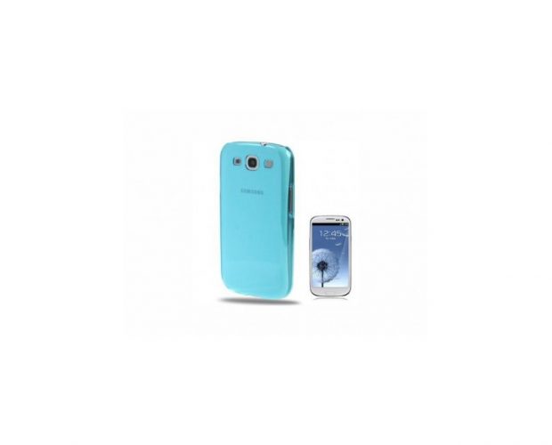 Cover Light Blue Clear - Per Samsung Galaxy S3
