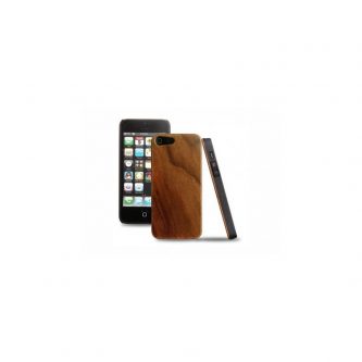 Cover in legno iPhone – incisione piume