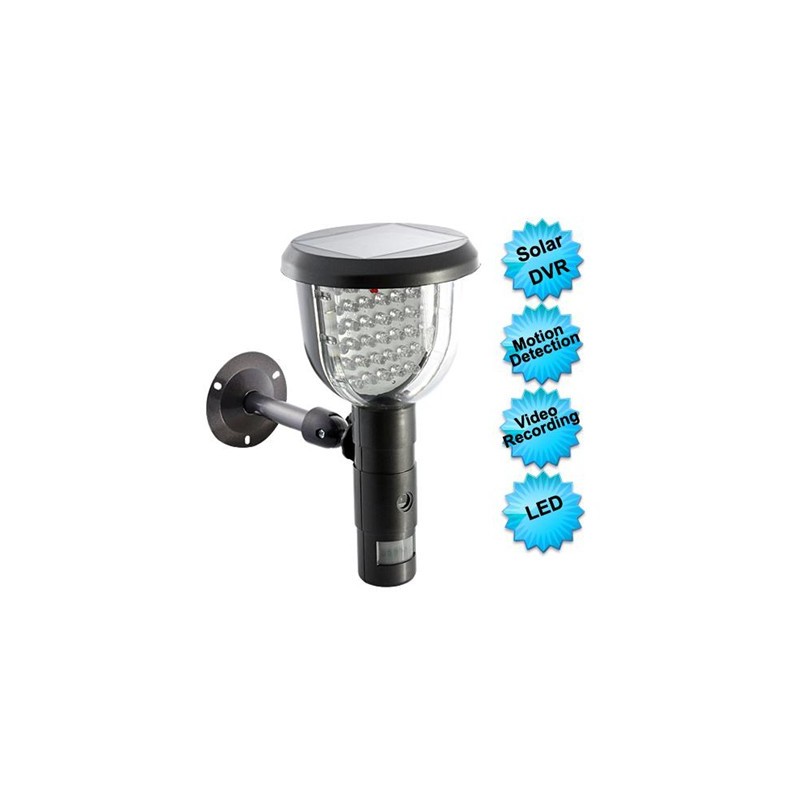 Lampada Solare Led da Esterno con Microspia