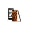 Cover in legno iPhone - incisione ingranaggi