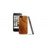 Cover in legno iPhone - incisione piume