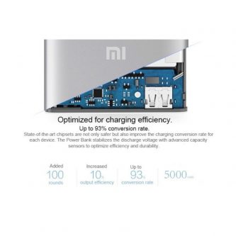 PowerBank  Xiaomi da 5000 mAh Batteria Esterna Portatile