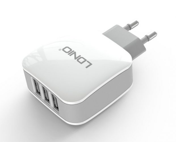 Alimentatore LDNIO da Parete 3 Porte USB 3.4A + Cavo