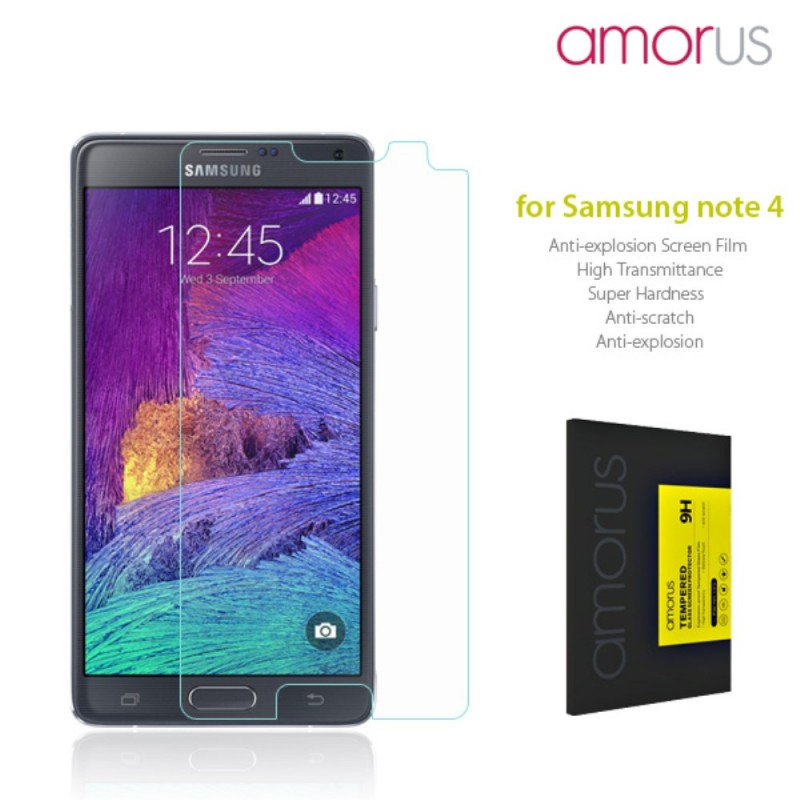 Pellicola Temperata per Samsung Galaxy Note 4 N910 AMORUS