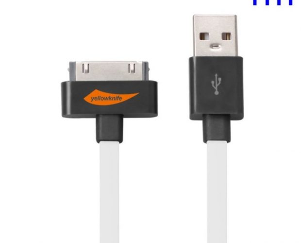Cavo USB Certificato Apple MFi per iPhone 4S 4 iPad 2 3 iPod Touch 3 4 - YellowKnife