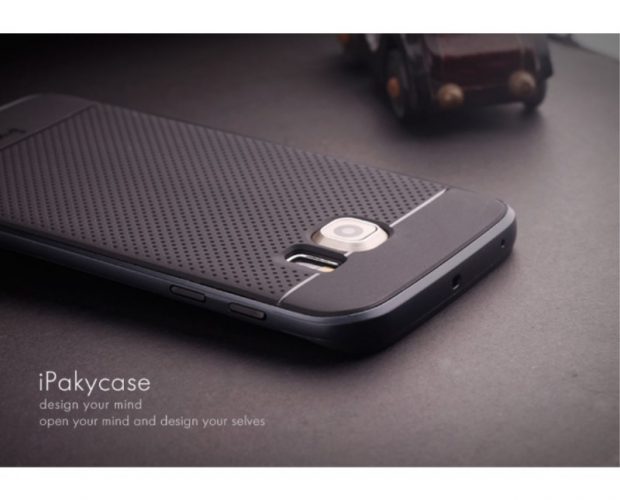 IPAKY 2 in 1 PC + TPU Cover per Samsung Galaxy S6 Edge G925
