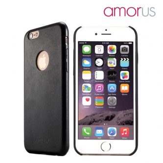 AMORUS Cover Slim Rigida per iPhone 6S / 6 da 4.7 pollici – Nero