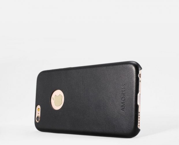 AMORUS Cover Slim Rigida per iPhone 6S / 6 da 4.7 pollici - Nero