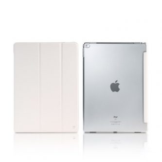 REMAX  Custodia in Pelle Smart Ripiegabile per iPad Pro 12.9 Bianco
