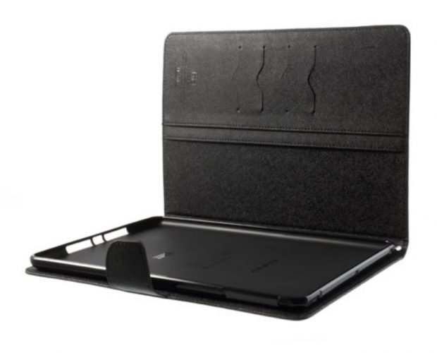 Mercury Cover in Pelle a Diario tipo Libro Raccoglitore per iPad Air - Nero